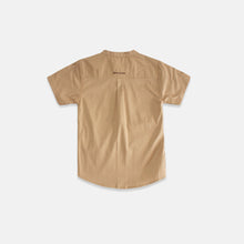 Muat gambar ke penampil Galeri, Shirt/ Kemeja Anak Laki/ Rodeo Junior Brown Half-Button Neck Shirt