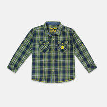 Muat gambar ke penampil Galeri, Shirt/ Kemeja Anak Laki/ Rodeo Junior Dark Green Checked Shirt