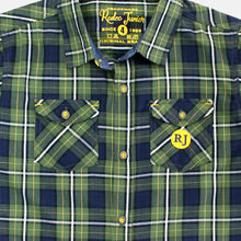 Muat gambar ke penampil Galeri, Shirt/ Kemeja Anak Laki/ Rodeo Junior Dark Green Checked Shirt