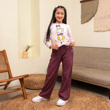 Muat gambar ke penampil Galeri, Long cargo pants/ Celana panjang cargo anak perempuan/ Daisy Too Cute