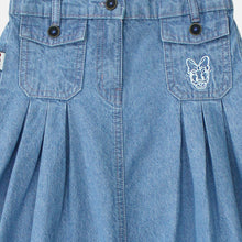 Muat gambar ke penampil Galeri, Maxi denim skirt/ Rok panjang jeans Anak Blue/ Daisy Little Lady