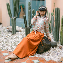 Muat gambar ke penampil Galeri, Shirt/ Kemeja anak perempuan Green/ Rodeo Junior Girl Raya