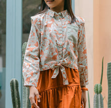 Muat gambar ke penampil Galeri, Shirt/ Kemeja anak perempuan Green/ Rodeo Junior Girl Raya