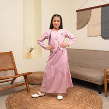 Muat gambar ke penampil Galeri, Maxi skirt/ Rok panjang Anak Purple/ Daisy Too Cute