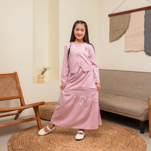 Muat gambar ke penampil Galeri, Maxi skirt/ Rok panjang Anak Purple/ Daisy Too Cute