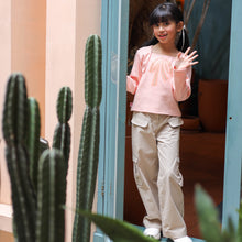 Muat gambar ke penampil Galeri, Long cargo pants/ Celana panjang cargo anak/ Rodeo Junior Girl Perfect Pop
