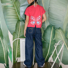 Muat gambar ke penampil Galeri, Denim culottes/ Kulot panjang jeans anak perempuan/ Rodeo Junior Girl Pink Blush