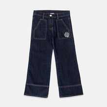 Muat gambar ke penampil Galeri, Celana Kulot Denim Anak Perempuan Navy/ Cullote Denim Girl Navy/ RJG Ariel