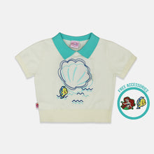 Muat gambar ke penampil Galeri, Atasan Rajut Anak Perempuan Krim/ Top Knitt Girl Cream/ RJG Ariel