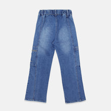 Muat gambar ke penampil Galeri, Long Cargo/ Celana Panjang Cargo Anak Perempuan Blue/ Daisy Be Amazing