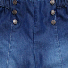 Muat gambar ke penampil Galeri, Denim Culottes/ Celana Jeans Kulot Anak Perempuan Blue/ Daisy Merry&Bright