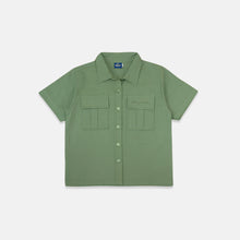 Muat gambar ke penampil Galeri, Shirt/ Kemeja Anak Perempuan Green/ Daisy Girls Rule