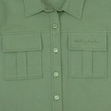 Muat gambar ke penampil Galeri, Shirt/ Kemeja Anak Perempuan Green/ Daisy Girls Rule