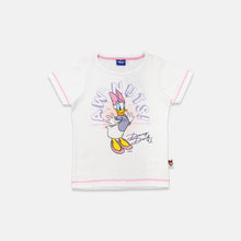 Muat gambar ke penampil Galeri, Tshirt/ Kaos Anak Perempuan White/ Daisy/ 90th Donald Duck
