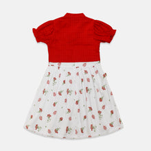 Muat gambar ke penampil Galeri, Mini dress/ Dress pendek anak White/ Daisy Imlek