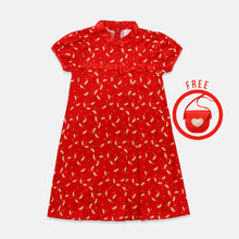 Muat gambar ke penampil Galeri, Mini dress/ Dress pendek Anak Red/ Rodeo Junior Girl Lunar