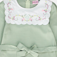 Muat gambar ke penampil Galeri, Shirt dress maxi cotton/ Ghamis dress katun anak Green/ Rodeo Junior Girl Festive