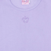Muat gambar ke penampil Galeri, Crop Tshirt/ Kaos Crop Anak Perempuan Purple/ Rodeo Junior Girl Summer Pastel