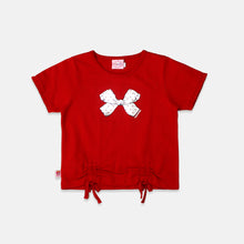 Muat gambar ke penampil Galeri, Tshirt/ Kaos Anak Perempuan Red/ Rodeo Junior Girl Red Christmas