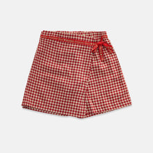 Muat gambar ke penampil Galeri, Mini skort/ Skort mini Anak Red/ Rodeo Junior Girl Red Christmas