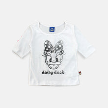 Muat gambar ke penampil Galeri, Tshirt/ Kaos Anak Perempuan White/ Daisy Summer Spirit