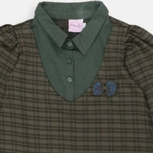 Muat gambar ke penampil Galeri, Shirt dress/ Dress Anak Perempuan Green/ Rodeo Junior Girl In Style