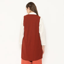 Muat gambar ke penampil Galeri, Rodeo - Cardigan Wanita - Aleia Cardigan - Teracotta