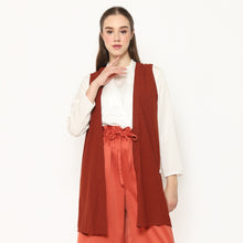 Muat gambar ke penampil Galeri, Rodeo - Cardigan Wanita - Aleia Cardigan - Teracotta