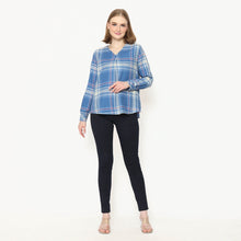 Muat gambar ke penampil Galeri, Rodeo - Blouse Wanita - Casia Blouse - Blue
