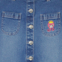 Muat gambar ke penampil Galeri, Maxi Skirt/ Rok Panjang Denim Anak Navy/ Rodeo Junior Girl Dreamers