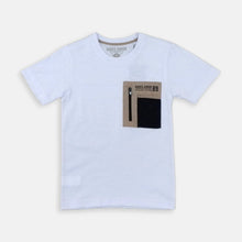 Muat gambar ke penampil Galeri, T-shirt/ Kaos Anak Laki/ Rodeo Junior White T-shirt With Pocket