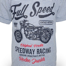 Muat gambar ke penampil Galeri, Tshirt / Kaos Anak Laki Navy / Rodeo Junior Speedway Racing