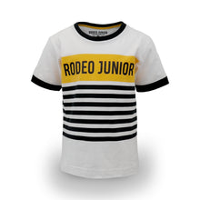 Muat gambar ke penampil Galeri, Tshirt / Kaos Anak Laki-laki White / Putih Radio Junior Stripes