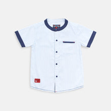 Muat gambar ke penampil Galeri, Shirt/ Kemeja Anak Laki/ Rodeo Junior Blue Stripe Shirt