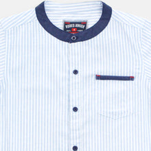 Muat gambar ke penampil Galeri, Shirt/ Kemeja Anak Laki/ Rodeo Junior Blue Stripe Shirt