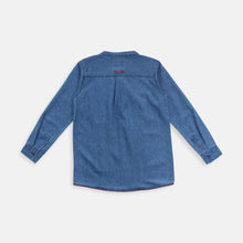 Muat gambar ke penampil Galeri, Shirt/ Kemeja Anak Laki Biru/ Rodeo Junior Denim Shirt