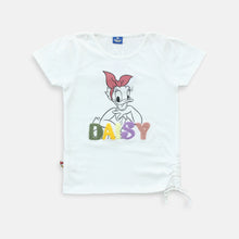 Muat gambar ke penampil Galeri, Tshirt/ Kaos Anak perempuan White/ Daisy Duck Urban Casual