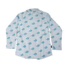 Muat gambar ke penampil Galeri, Shirt / Kemeja Panjang Anak Laki Laki Blue / Biru Full Print Rodeo Junior