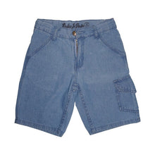 Muat gambar ke penampil Galeri, Jeans / Celana Pendek Anak Laki / Rodeo Junior / Blue Chambray Denim Comfort