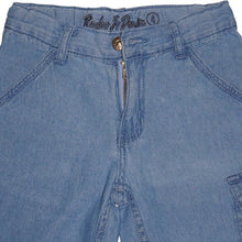 Muat gambar ke penampil Galeri, Jeans / Celana Pendek Anak Laki / Rodeo Junior / Blue Chambray Denim Comfort