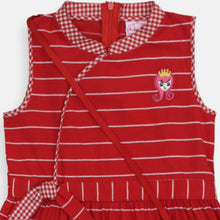 Muat gambar ke penampil Galeri, Dress cheongsam anak Red/ Rodeo Junior Girl Our Little Star