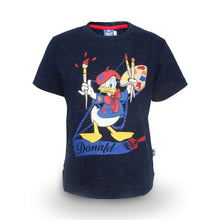 Muat gambar ke penampil Galeri, T Shirt / Kaos Anak Laki / Donald Duck / Navy / Print Painting Style