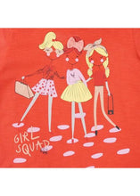 Muat gambar ke penampil Galeri, T-shirt / Kaos Anak Perempuan / Rodeo Junior Girl / Red / Print