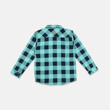 Muat gambar ke penampil Galeri, Shirt/ Kemeja Anak Laki Blue Navy Check/ Donald Duck Basic