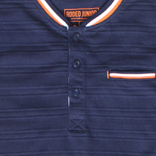 Muat gambar ke penampil Galeri, Polo Shirt/ Kaos Anak Laki Navy/ Rodeo Junior Orange Detail