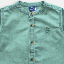 Muat gambar ke penampil Galeri, Shirt/ Kemeja Anak Laki Hijau/ Donald Duck Comfort