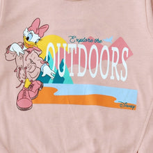Muat gambar ke penampil Galeri, Tshirt/ Kaos Anak Perempuan Peach/ Daisy Duck Explore Outdoor