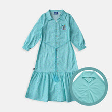 Muat gambar ke penampil Galeri, Maxi Dress/ Ghamis Anak Perempuan Green/ Daisy Sweet Summer