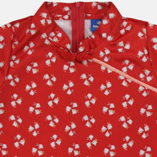 Muat gambar ke penampil Galeri, Dress cheongsam Anak Red/ Daisy Little Star