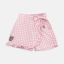 Muat gambar ke penampil Galeri, Mini skort/ Skort pendek kotak-kotak/ Daisy Spring Sparkle